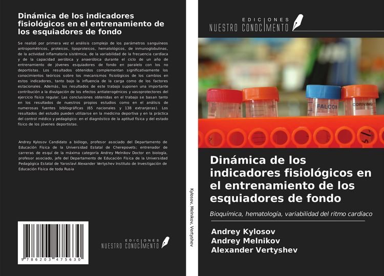 Produktbild: Din&aacute;mica de los indicadores fisiol&oacute;gicos en el entrenamiento de los esquiadores de fondo