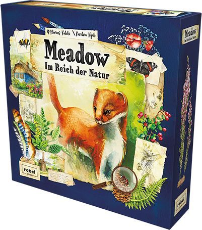 Produktbild: Asmodee REBD0004 - Meadow  Im Reich der Natur, Kennerspiel, Strategiespiel
