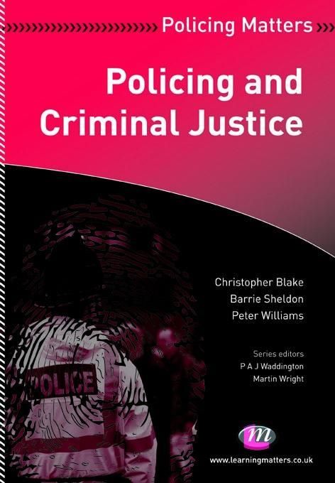 Produktbild: Policing and Criminal Justice