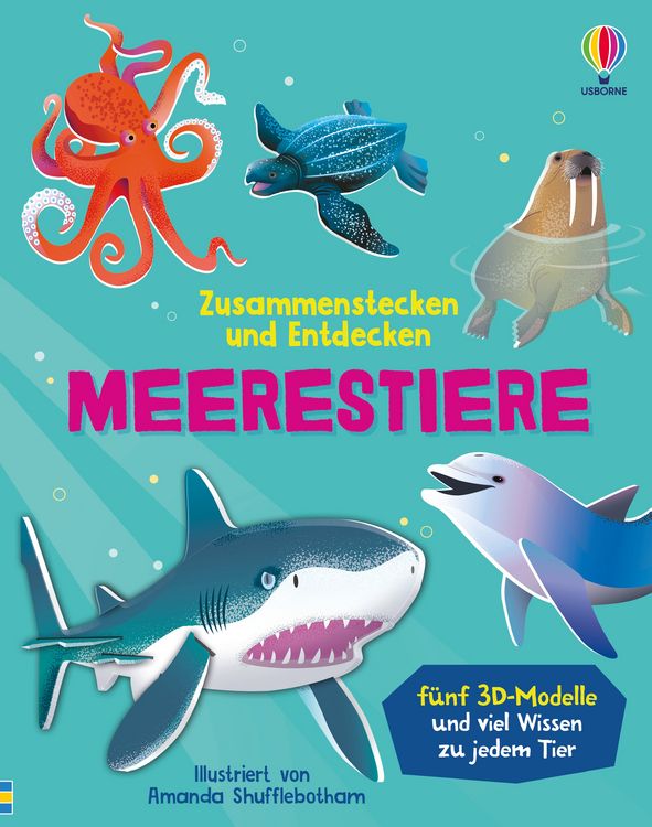 Produktbild: Zusammenstecken und Entdecken: Meerestiere