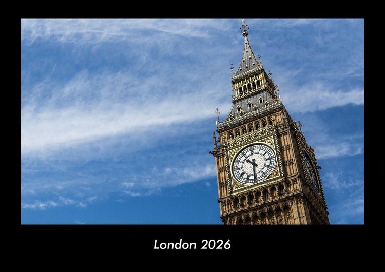 Produktbild: London 2026 Fotokalender DIN A3