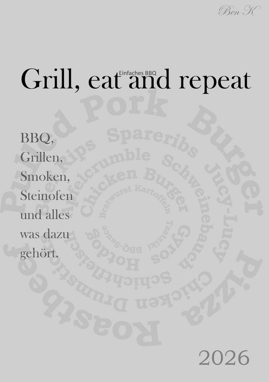 Produktbild: Grill, eat and repeat