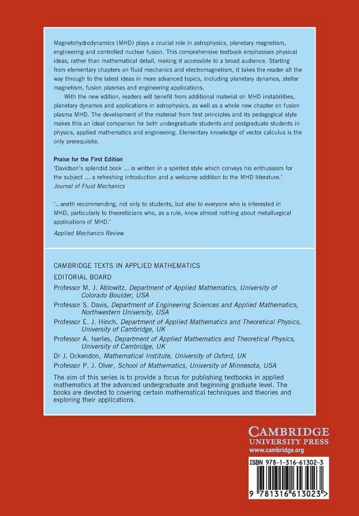 Produktbild: Introduction to Magnetohydrodynamics
