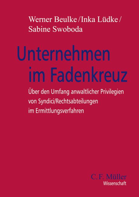 Produktbild: Unternehmen im Fadenkreuz