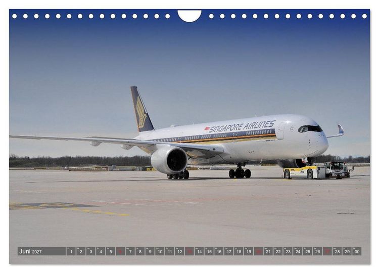 Produktbild: Flugzeuge zwischen Himmel und Erde (Wandkalender 2027 DIN A4 quer), CALVENDO Monatskalender