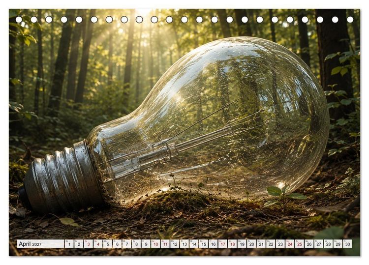 Produktbild: Verlorene Riesen (Tischkalender 2027 DIN A5 quer), CALVENDO Monatskalender
