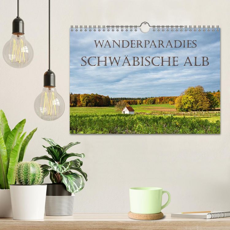 Produktbild: Wanderparadies Schw&auml;bische Alb (Wandkalender 2026 DIN A4 quer), CALVENDO Monatskalender
