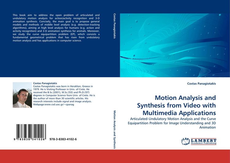 Produktbild: Motion Analysis and Synthesis from Video with Multimedia Applications