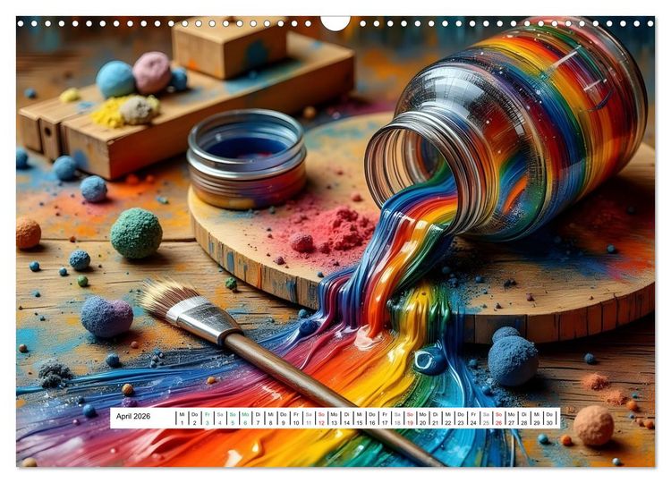 Produktbild: Ist das Kunst oder kann das weg? (Wandkalender 2026 DIN A3 quer), CALVENDO Monatskalender