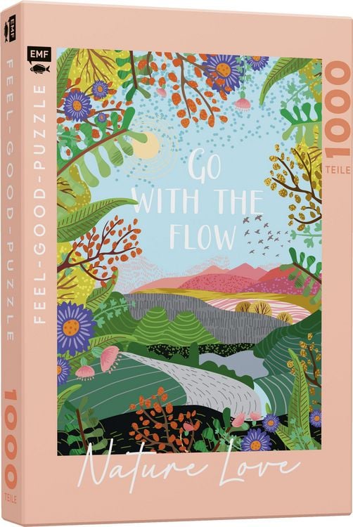 Produktbild: Feel-good-Puzzle 1000 Teile &ndash;&nbsp;NATURE LOVE: Go with the flow
