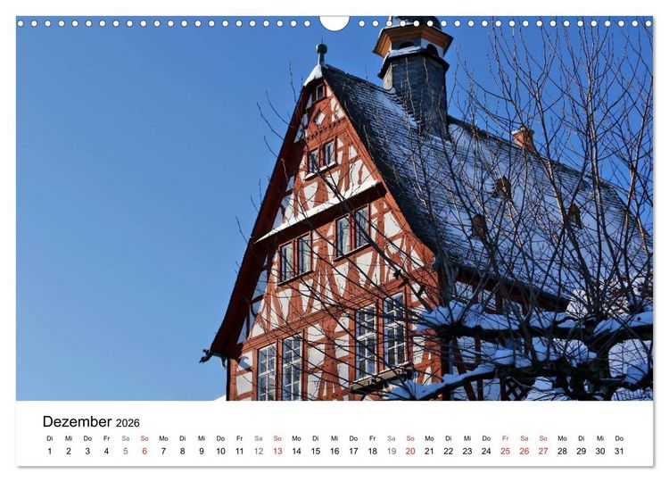 Produktbild: Romantisches Oberursel von Petrus Bodenstaff (Wandkalender 2026 DIN A3 quer), CALVENDO Monatskalender