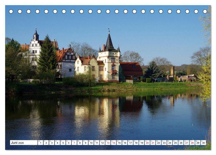 Produktbild: Colditz und Umgebung (Tischkalender 2026 DIN A5 quer), CALVENDO Monatskalender