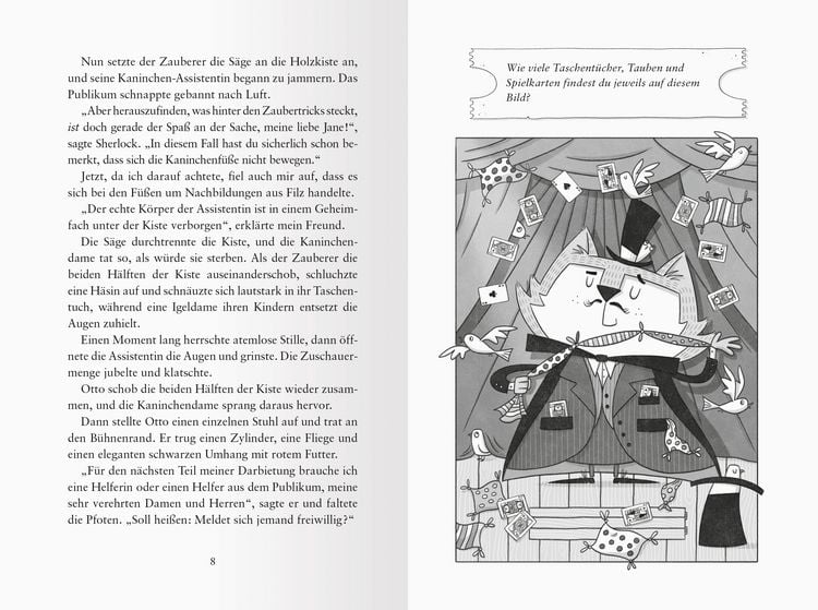 Produktbild: Meisterdetektiv Sherlock Bones, Band 3 - Der verschwundene Zauberer
