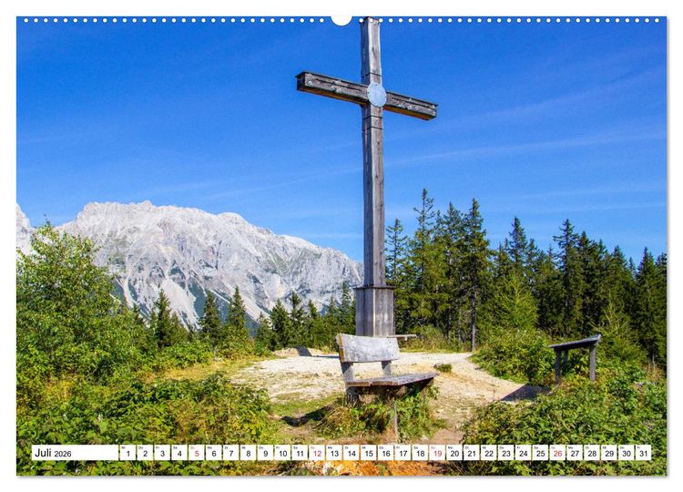 Produktbild: Ramsau am Dachstein (Wandkalender 2026 DIN A2 quer), CALVENDO Monatskalender