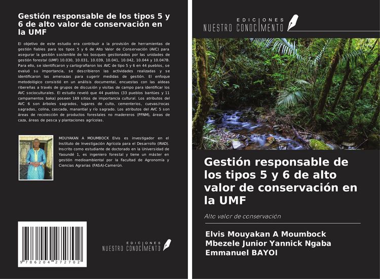 Produktbild: Gesti&oacute;n responsable de los tipos 5 y 6 de alto valor de conservaci&oacute;n en la UMF