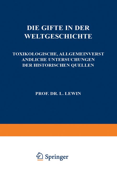 Produktbild: Die Gifte in der Weltgeschichte