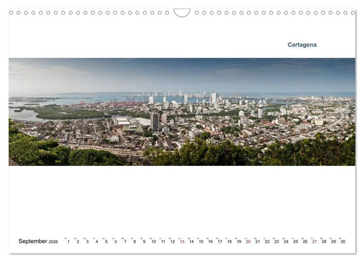 Produktbild: Kolumbien - Land der Farben und des Lichts (Wandkalender 2026 DIN A3 quer), CALVENDO Monatskalender