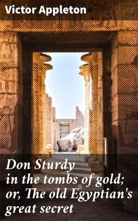 Produktbild: Don Sturdy in the tombs of gold; or, The old Egyptian's great secret