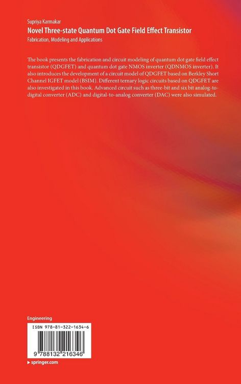 Produktbild: Novel Three-state Quantum Dot Gate Field Effect Transistor