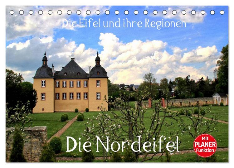 Produktbild: Die Eifel und ihre Regionen - Die Nordeifel (Tischkalender 2026 DIN A5 quer), CALVENDO Monatskalender
