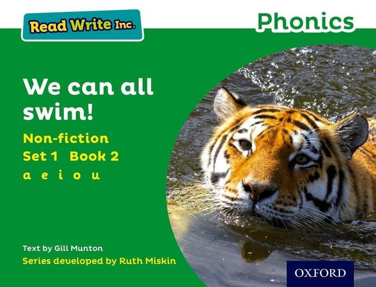 Produktbild: Read Write Inc. Phonics: We Can All Swim! (Green Set 1 Non-fiction 2)