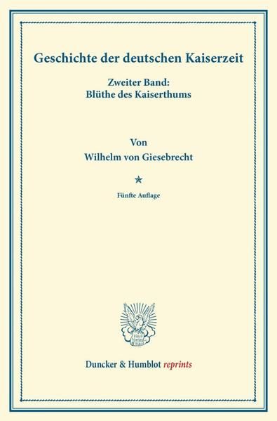 Produktbild: Geschichte der deutschen Kaiserzeit.