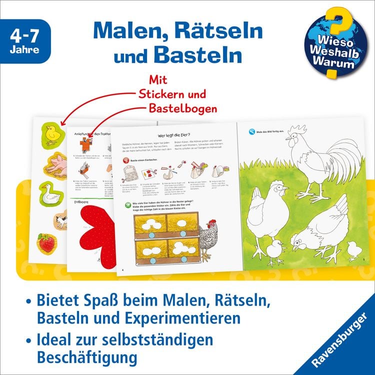 Produktbild: Wieso? Weshalb? Warum? aktiv-Heft - Bauernhof