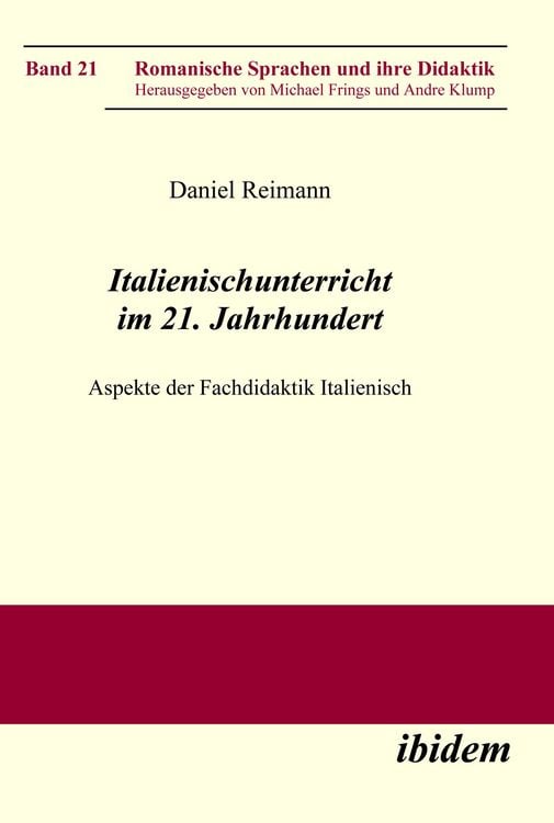 Produktbild: Italienischunterricht im 21. Jahrhundert