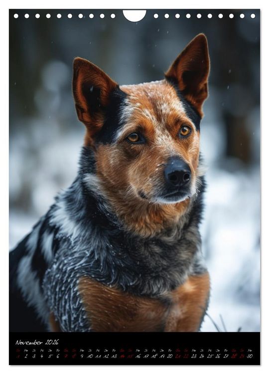 Produktbild: Australian Cattle Dogs (Wandkalender 2026 DIN A4 hoch), CALVENDO Monatskalender
