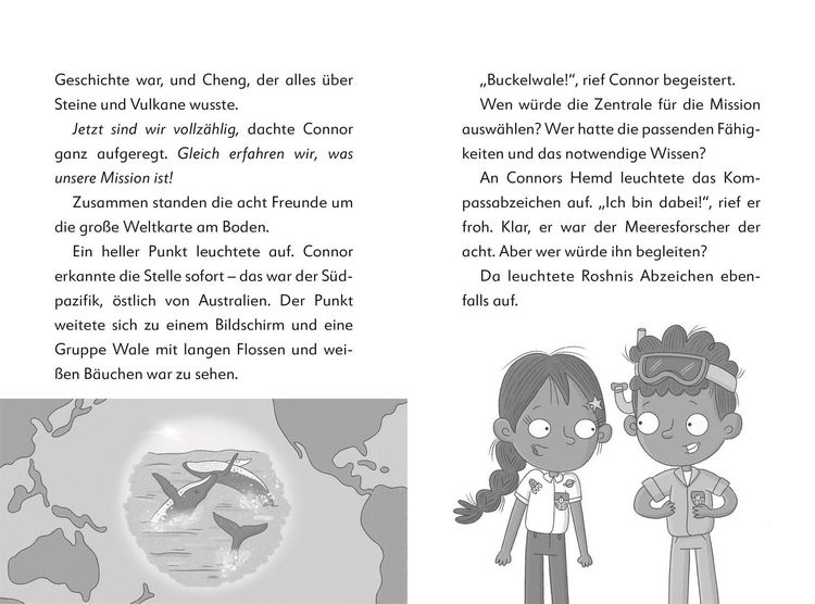 Produktbild: Ein Fall f&uuml;r die Forscher-Kids 1. Rettet die Wale!