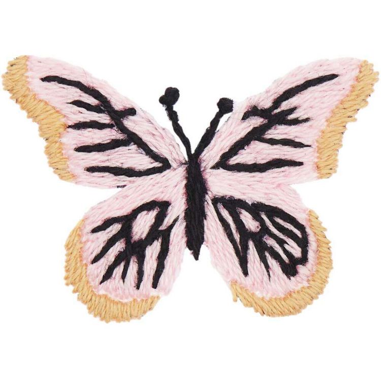 Produktbild: Stick & Stitch Packung, Schmetterlinge, bunt, 21 Stk., inkl.