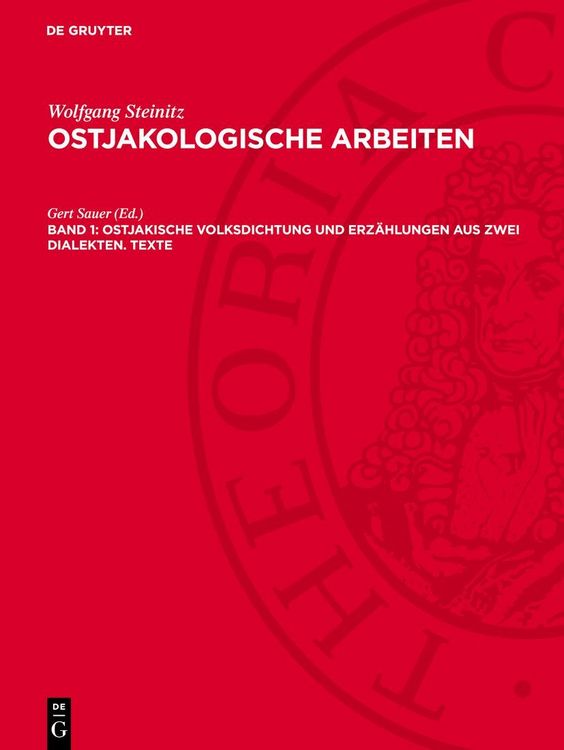 Produktbild: Ostjakische Volksdichtung und Erz&auml;hlungen aus zwei Dialekten. Texte