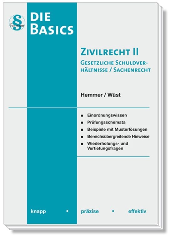 Produktbild: Basics Zivilrecht II Gesetzliche Schuldverhältnisse / Sachenrecht