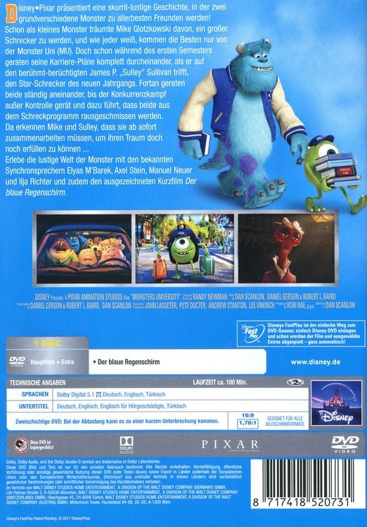 Produktbild: Die Monster Uni