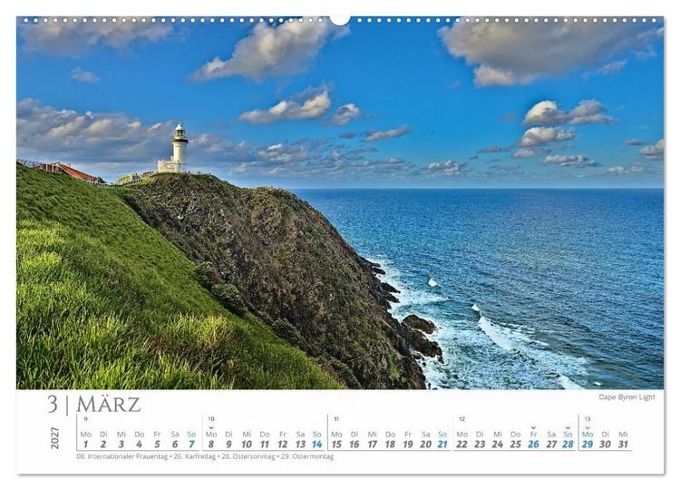Produktbild: Australien - Highlights Ostk&uuml;ste (hochwertiger Premium Wandkalender 2027 DIN A2 quer), Kunstdruck in Hochglanz