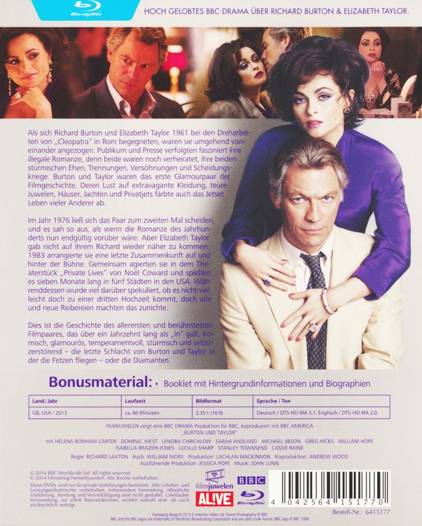 Produktbild: Burton und Taylor