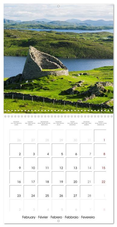 Produktbild: Prehistoric Sites of Northern Scotland (Wall Calendar 2026 12 &times; 12 Inch) CALVENDO 12 Month Wall Calendar