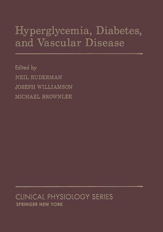 Produktbild: Hyperglycemia, Diabetes and Vascular Disease