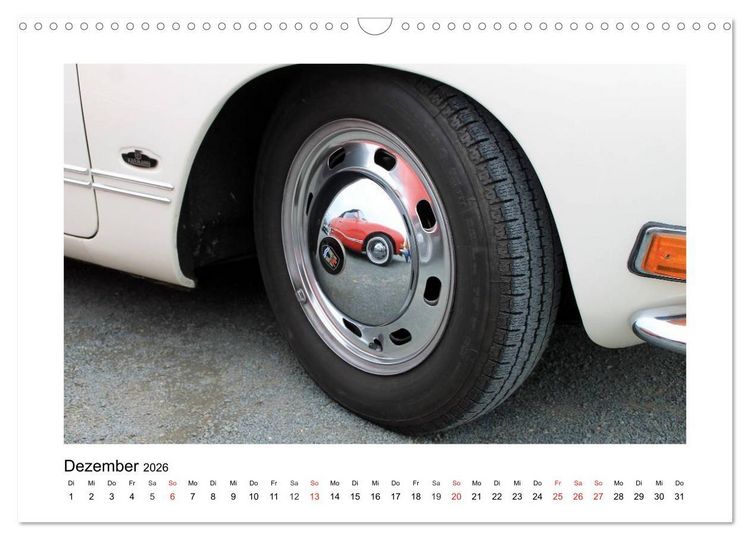 Produktbild: Eine Legende lebt, der Karmann-Ghia (Wandkalender 2026 DIN A3 quer), CALVENDO Monatskalender