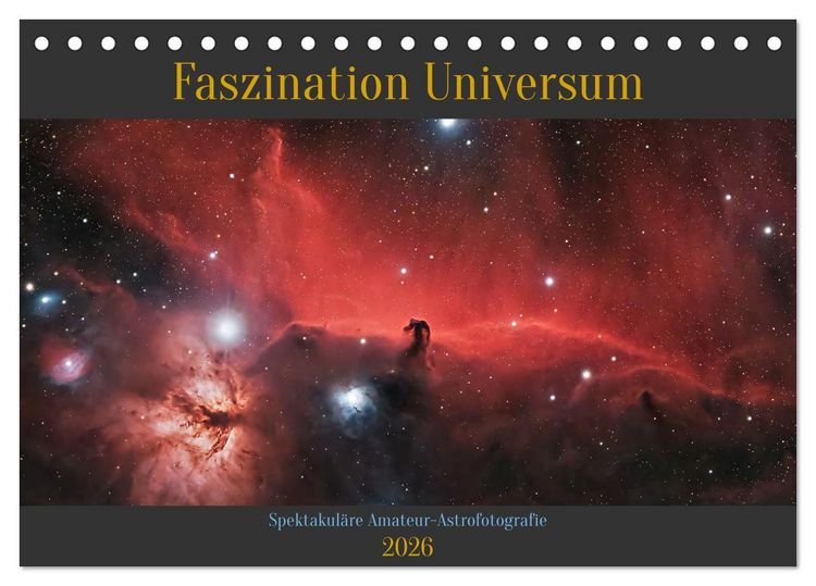 Produktbild: Faszination Universum (Tischkalender 2026 DIN A5 quer), CALVENDO Monatskalender