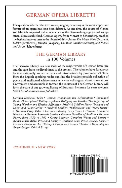 Produktbild: German Opera Libretti