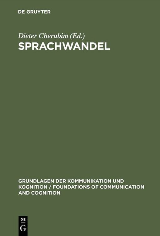 Produktbild: Sprachwandel