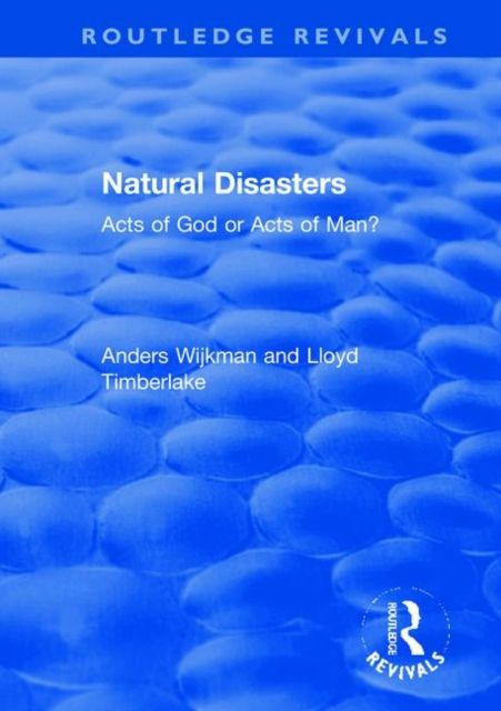 Produktbild: Wijkman, A: Natural Disasters