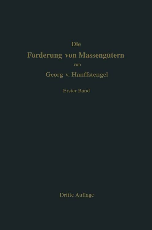 Produktbild: Die F&ouml;rderung von Masseng&uuml;tern