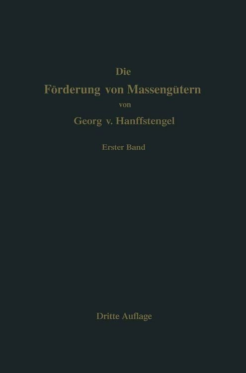 Produktbild: Die F&ouml;rderung von Masseng&uuml;tern