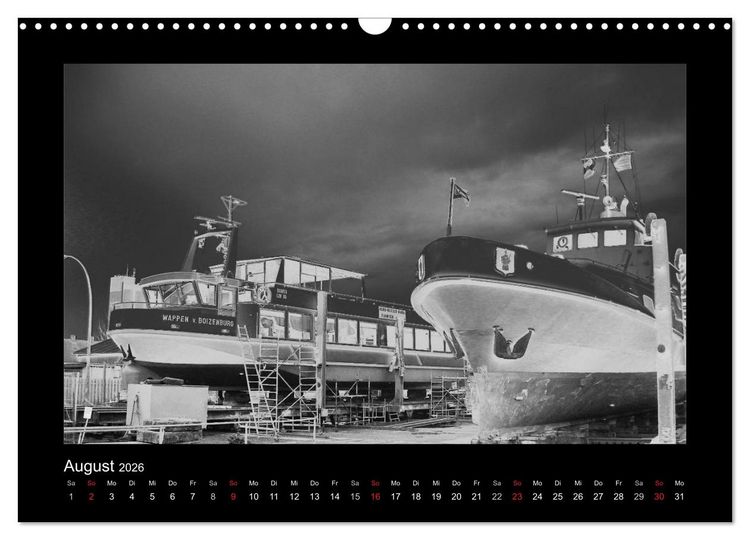 Produktbild: Schiffe anders (Wandkalender 2026 DIN A3 quer), CALVENDO Monatskalender