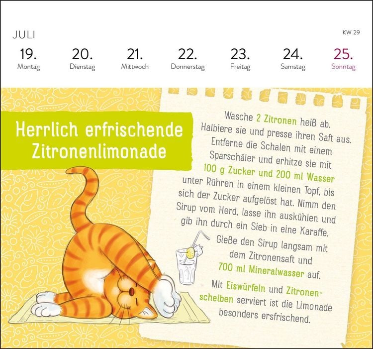 Produktbild: Postkartenkalender 2027: Om-Katze: In der Ruhe liegt die Kraft