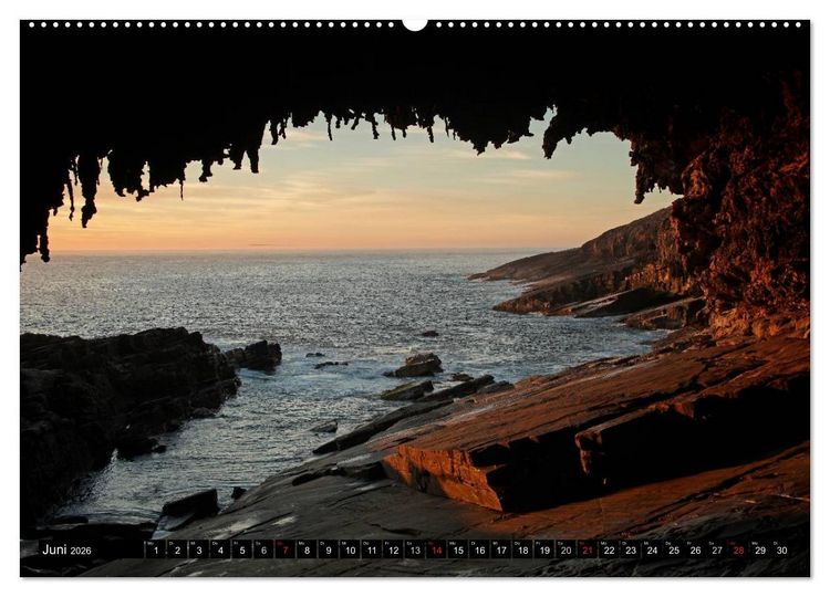 Produktbild: Kangaroo Island (hochwertiger Premium Wandkalender 2026 DIN A2 quer), Kunstdruck in Hochglanz