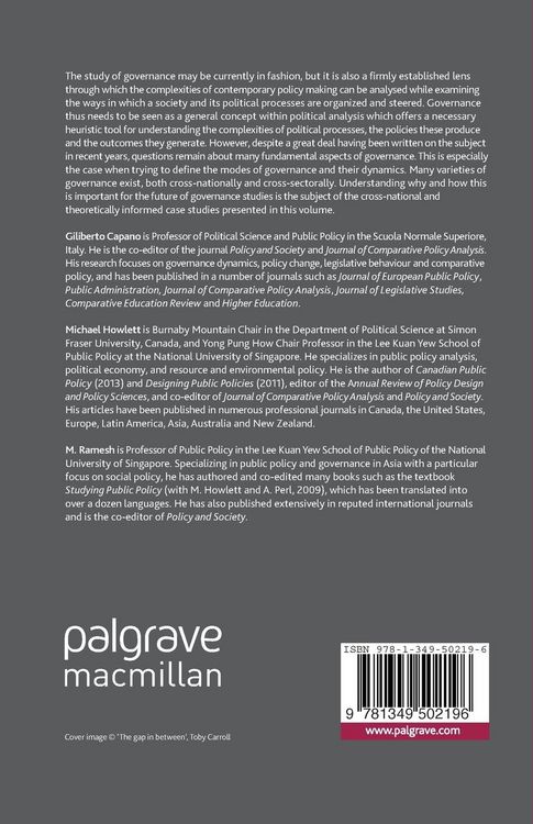 Produktbild: Varieties of Governance