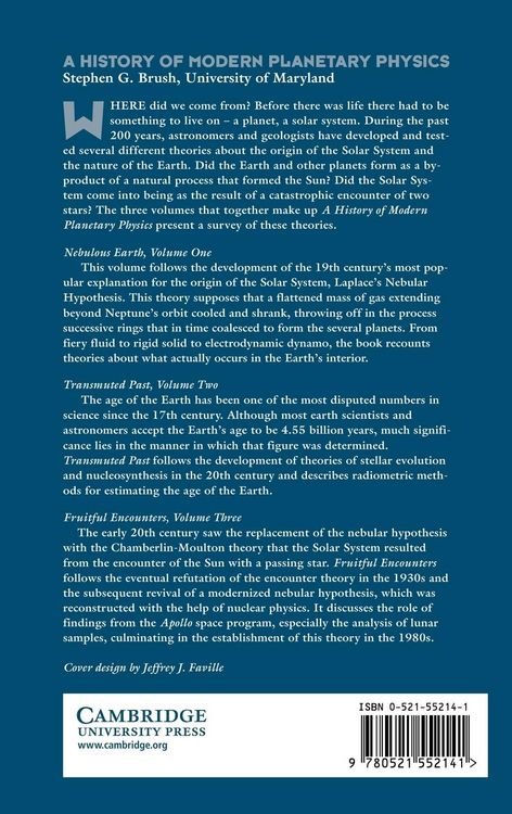 Produktbild: A History of Modern Planetary Physics